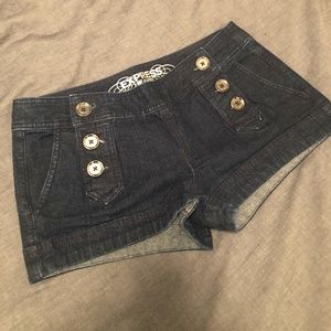 Express denim Sailor Shorts, Size 6